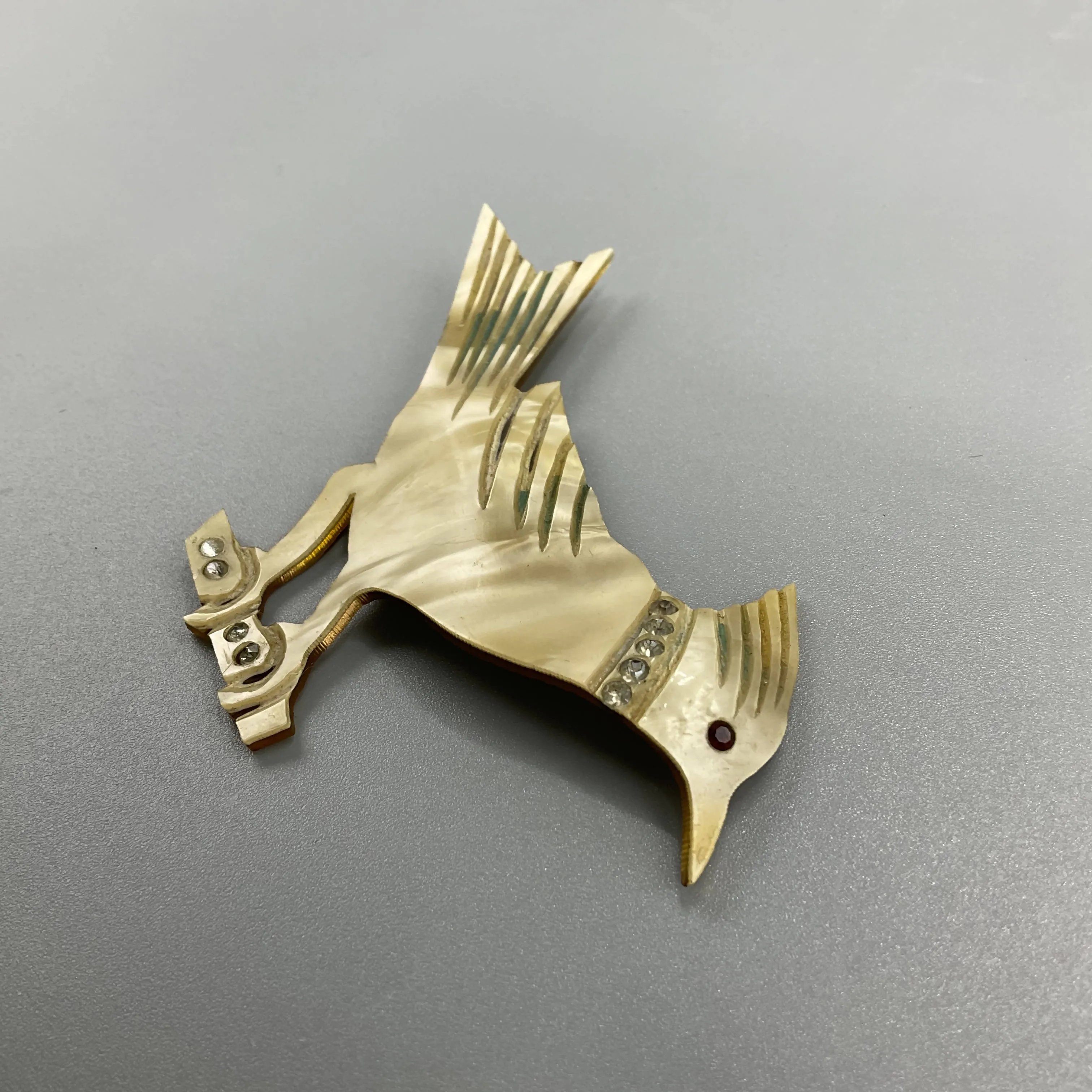 1950’s bird brooch