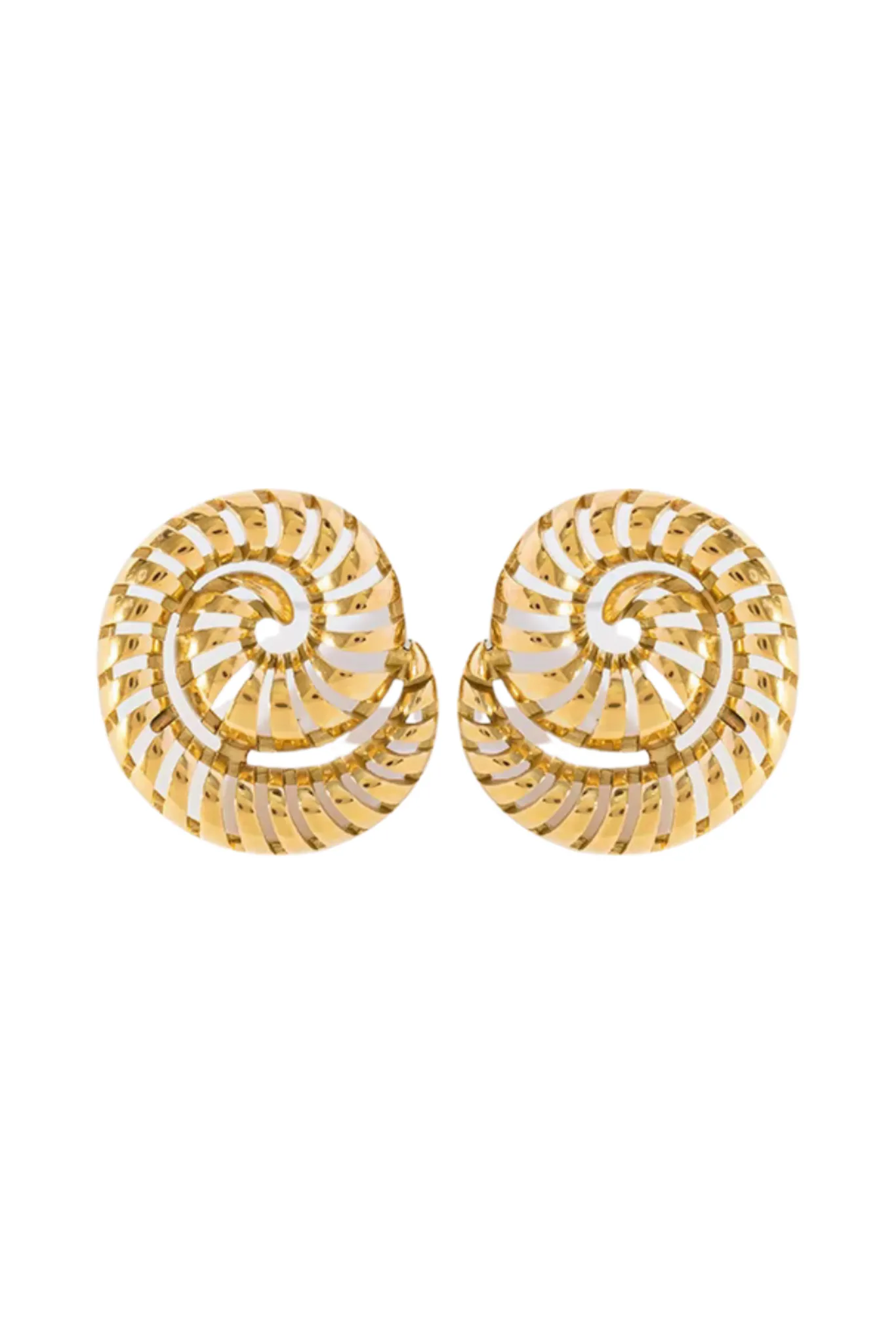 Aiza Shell Statement Earrings