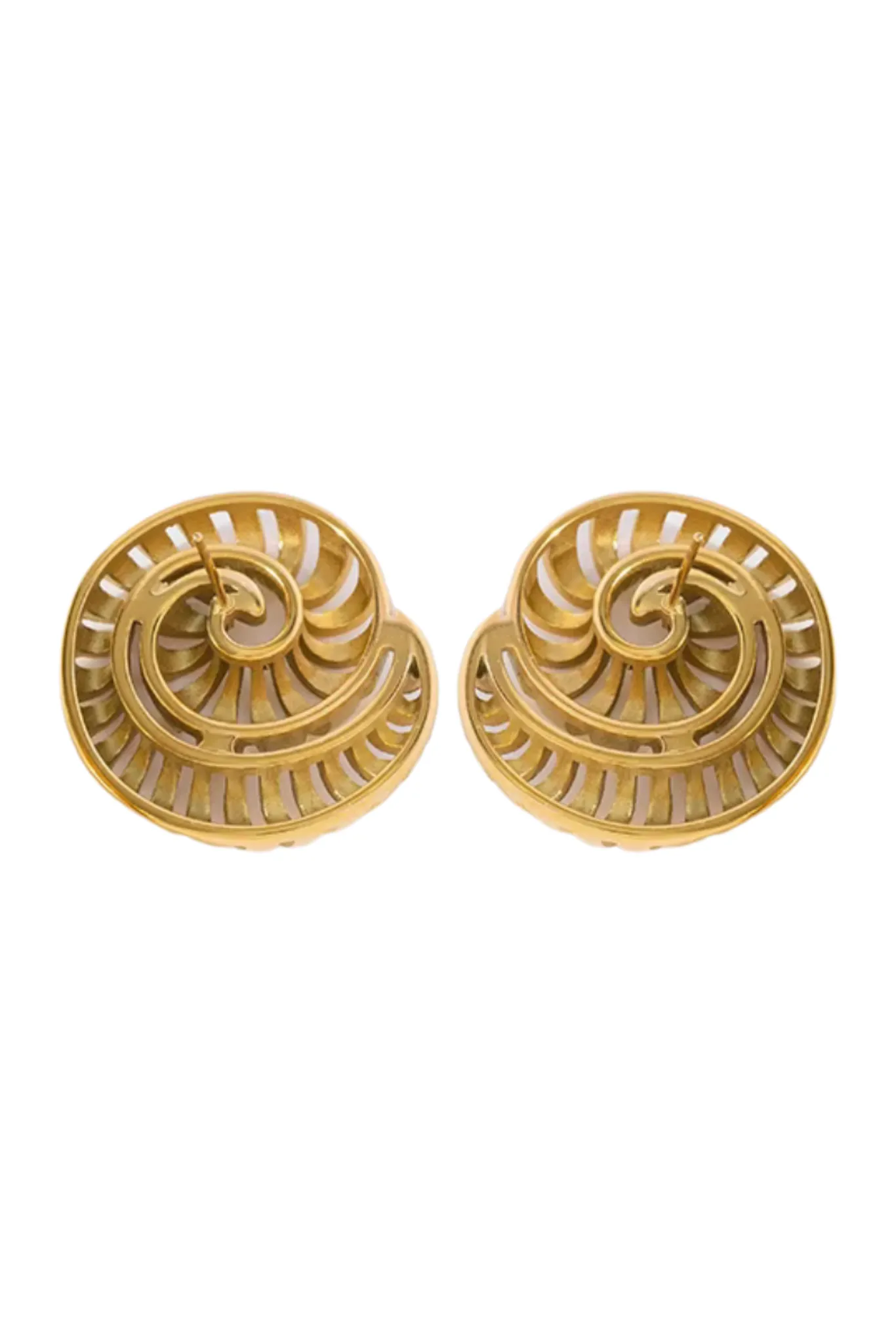 Aiza Shell Statement Earrings