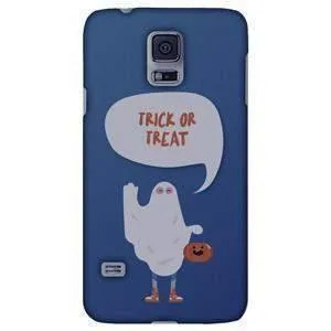 Amzer Halloween Designer Cases - Trick Or Treat - White Ghost