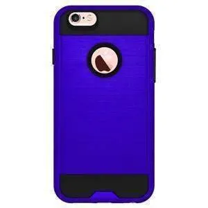 Amzer Hybrid Metto iPhone 6 Case - Blue- Black