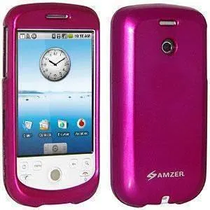 Amzer Polished Hot Pink Snap On Crystal Hard Case