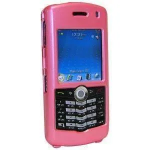 Amzer Polished Pink Snap On Crystal Hard Case