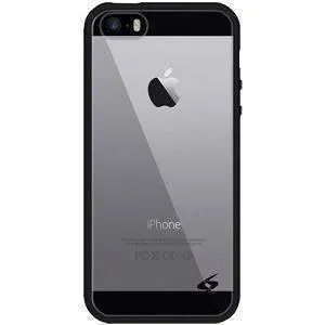 Amzer SlimGrip Hybrid iPhone 5 5S Case - Black