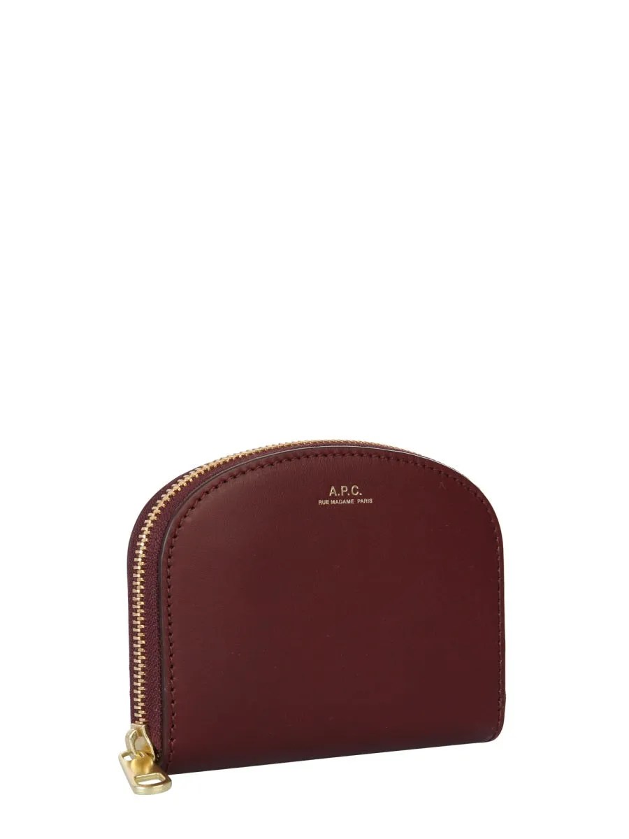 A.P.C. Demi Lune Compact Wallet