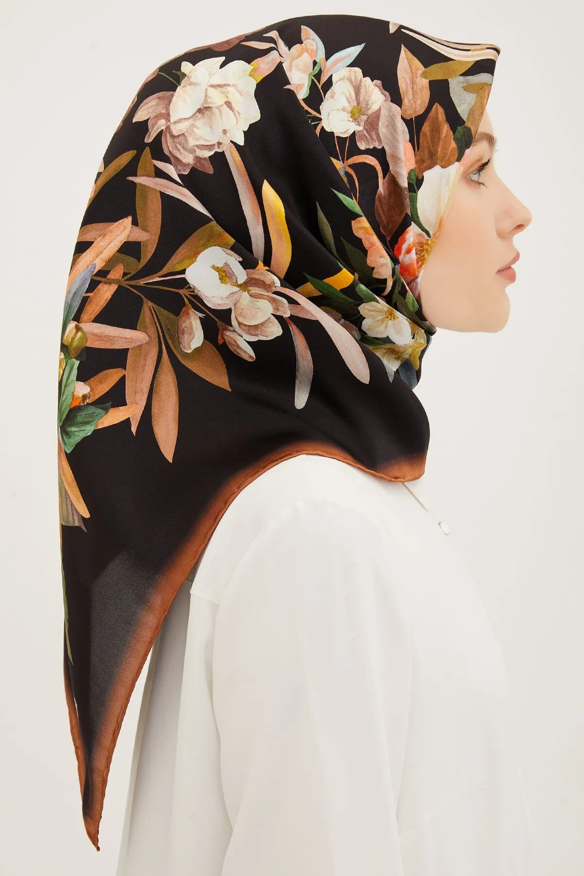 Armine Ayu Floral Silk Scarf #6