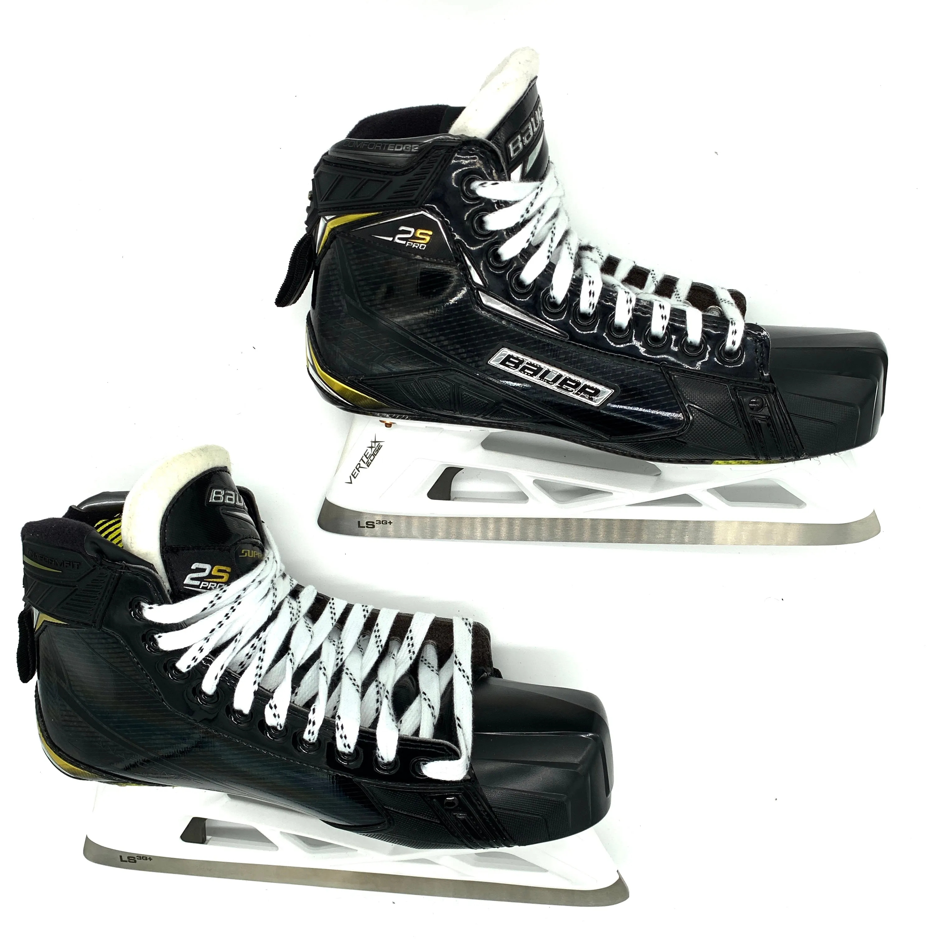 Bauer Supreme 2S Pro - Pro Stock Goalie Skates - Size 10.5D