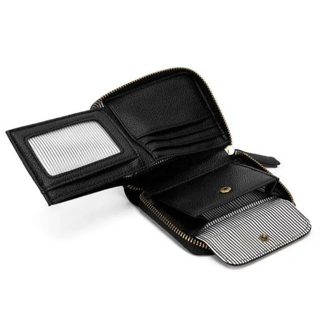 Black Caviar Mya Black Mini Wallet