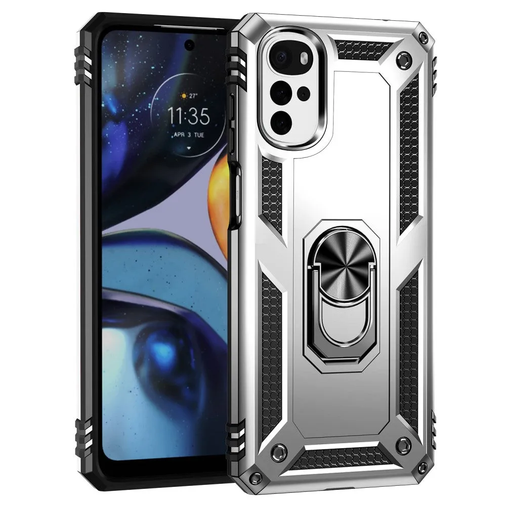 Bofink Combat Motorola Moto G22 case - Silver