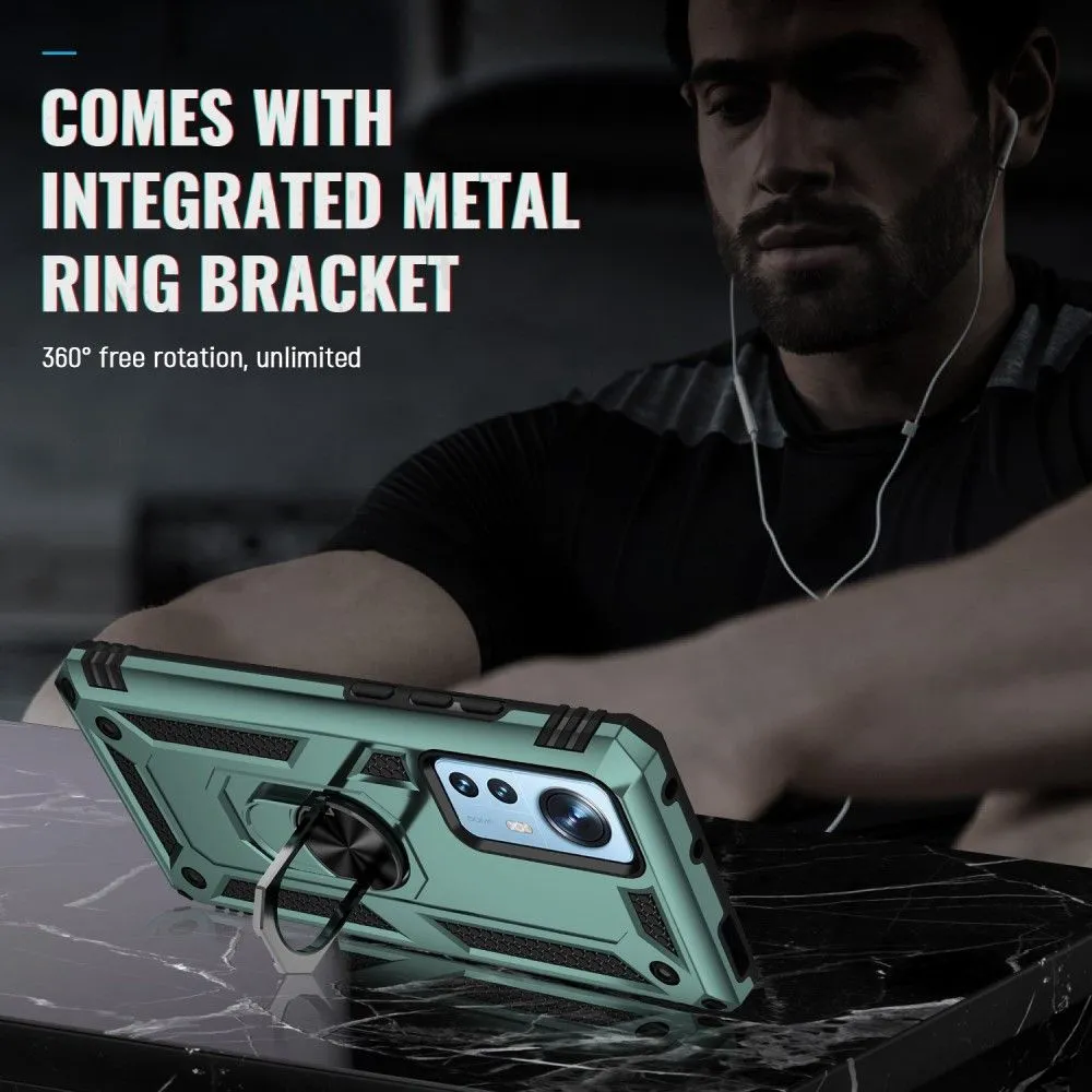 Bofink Combat Xiaomi 12 Pro case - Blackish Green