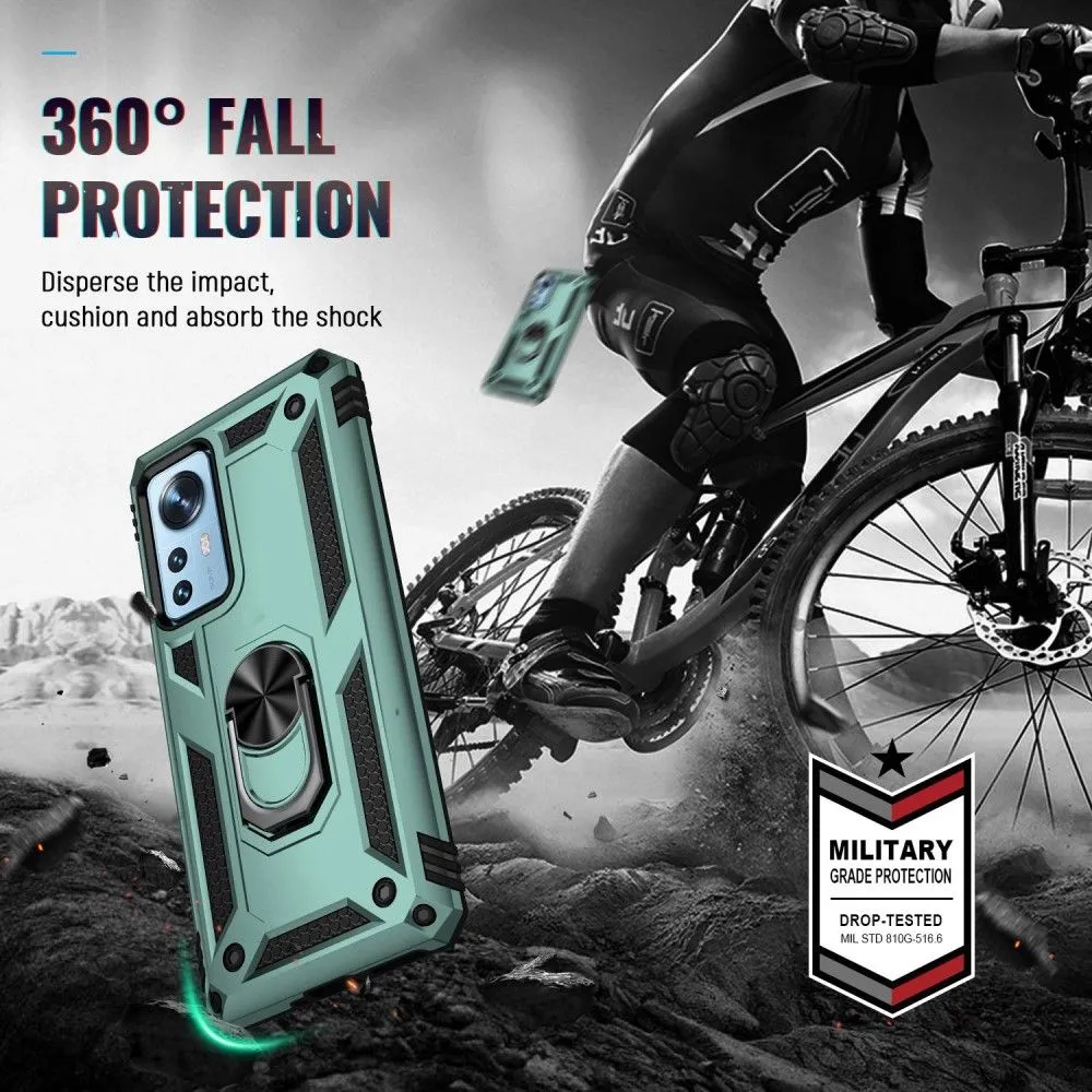 Bofink Combat Xiaomi 12 Pro case - Blackish Green