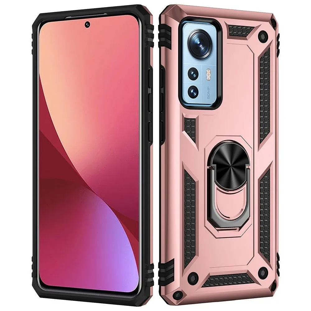 Bofink Combat Xiaomi 12 Pro case - Rose Gold