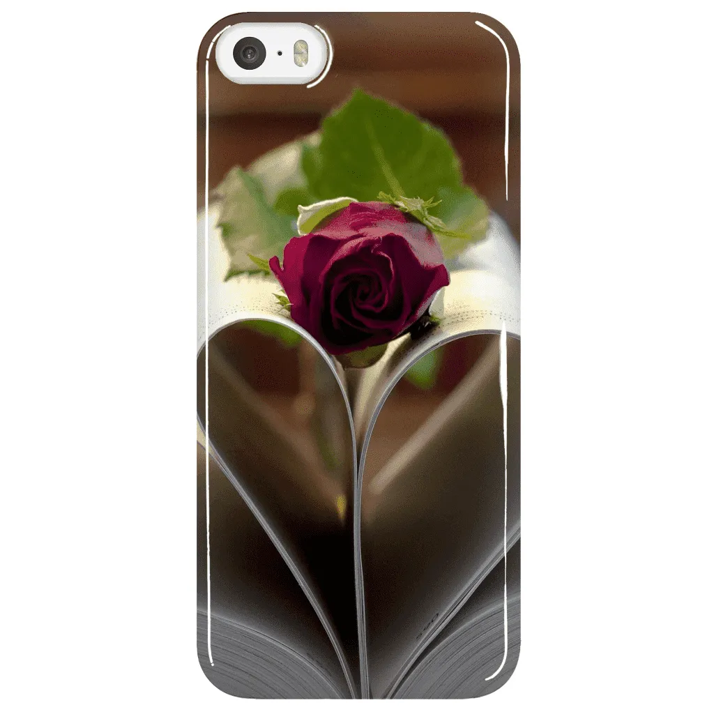 Book & Flower Love Phone Cases