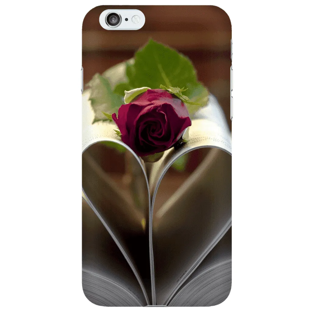 Book & Flower Love Phone Cases