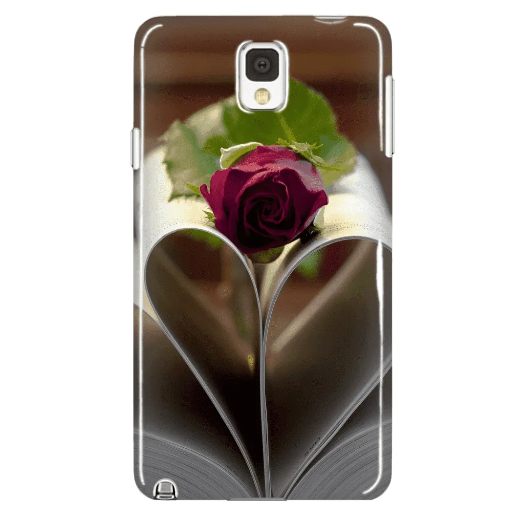 Book & Flower Love Phone Cases