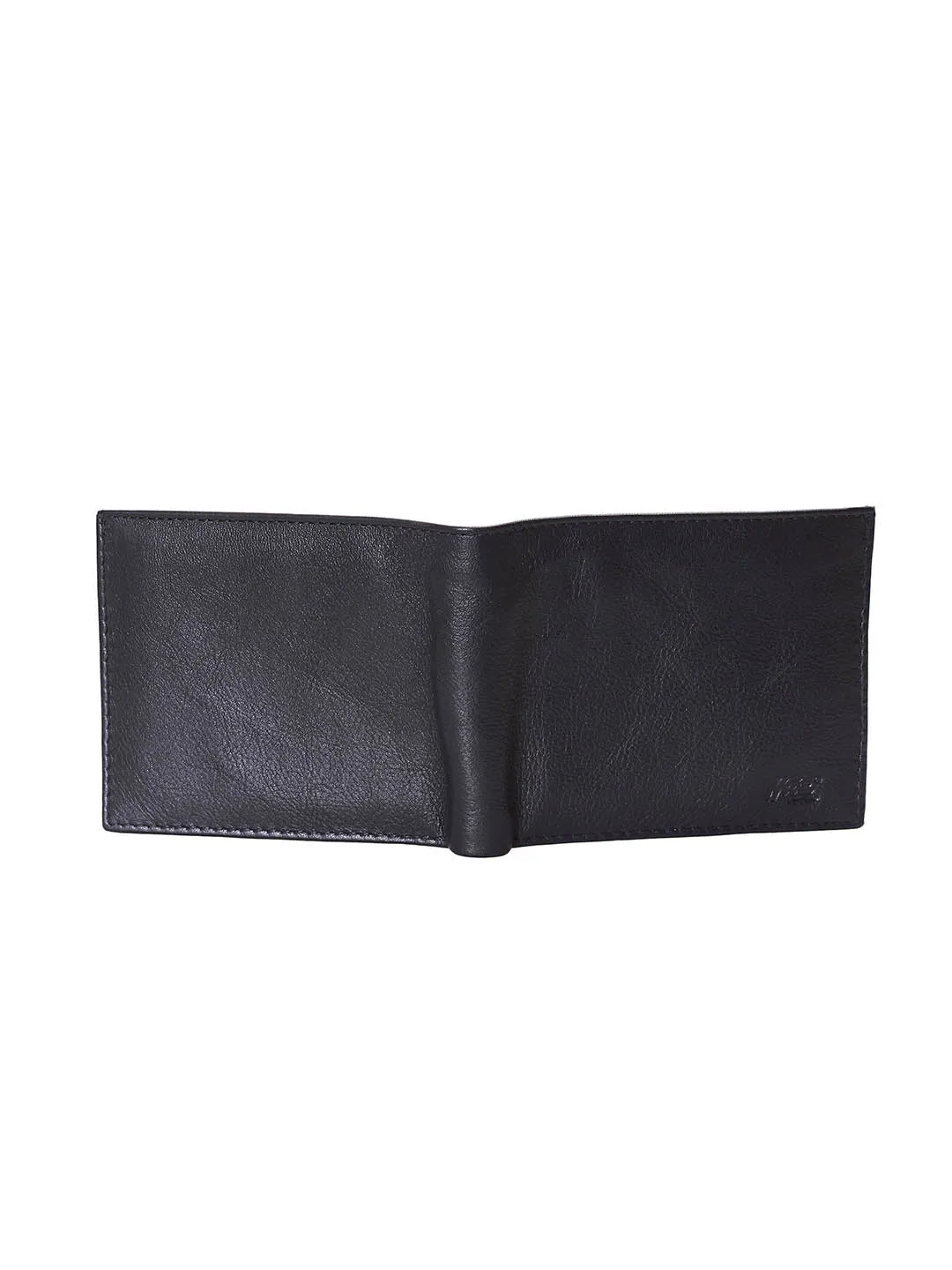 BS-3024 BLACK/RED LEATHER WALLETS