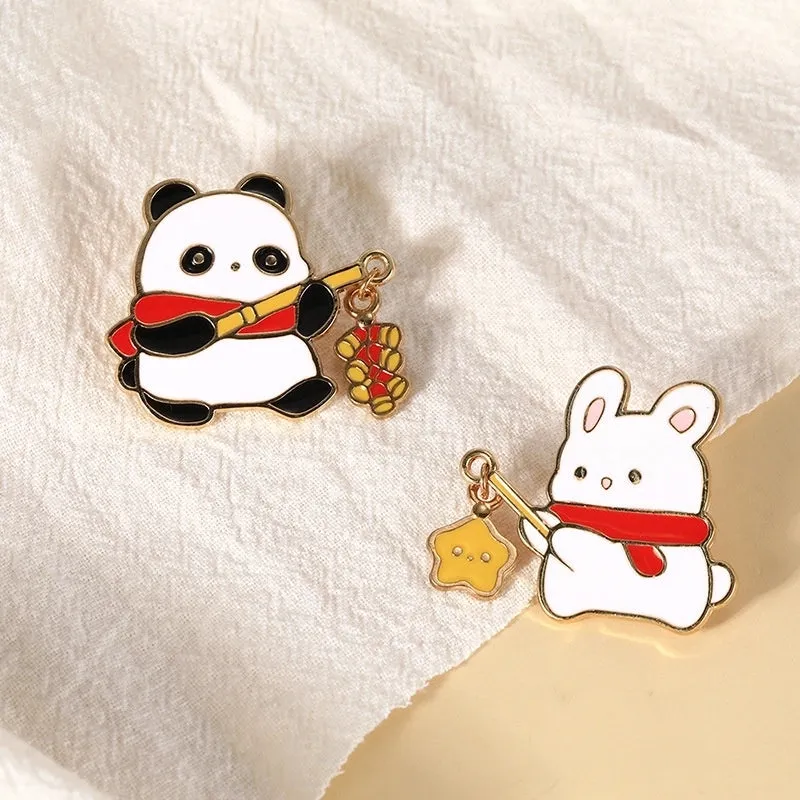 Cartoon Style Cute Animal Alloy Women's Brooches