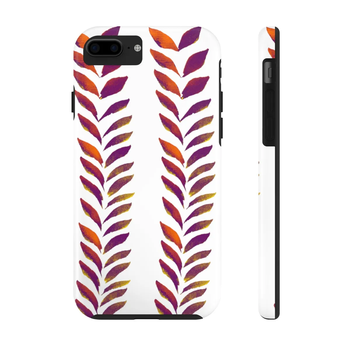 Case Mate Tough Phone Cases Purple Leaves