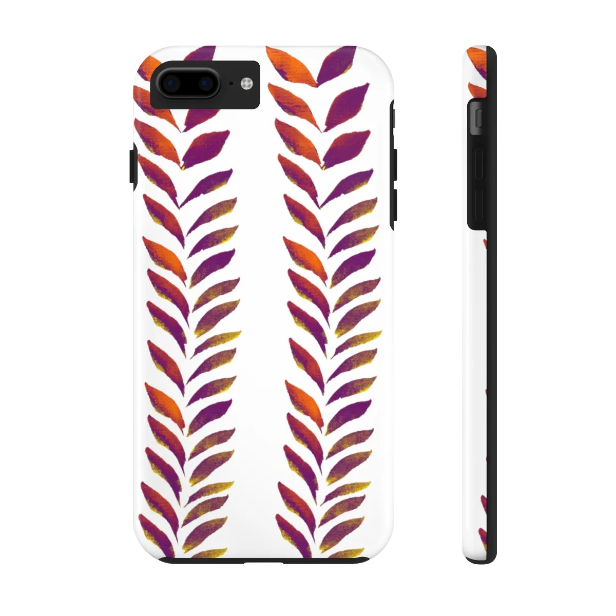 Case Mate Tough Phone Cases Purple Leaves