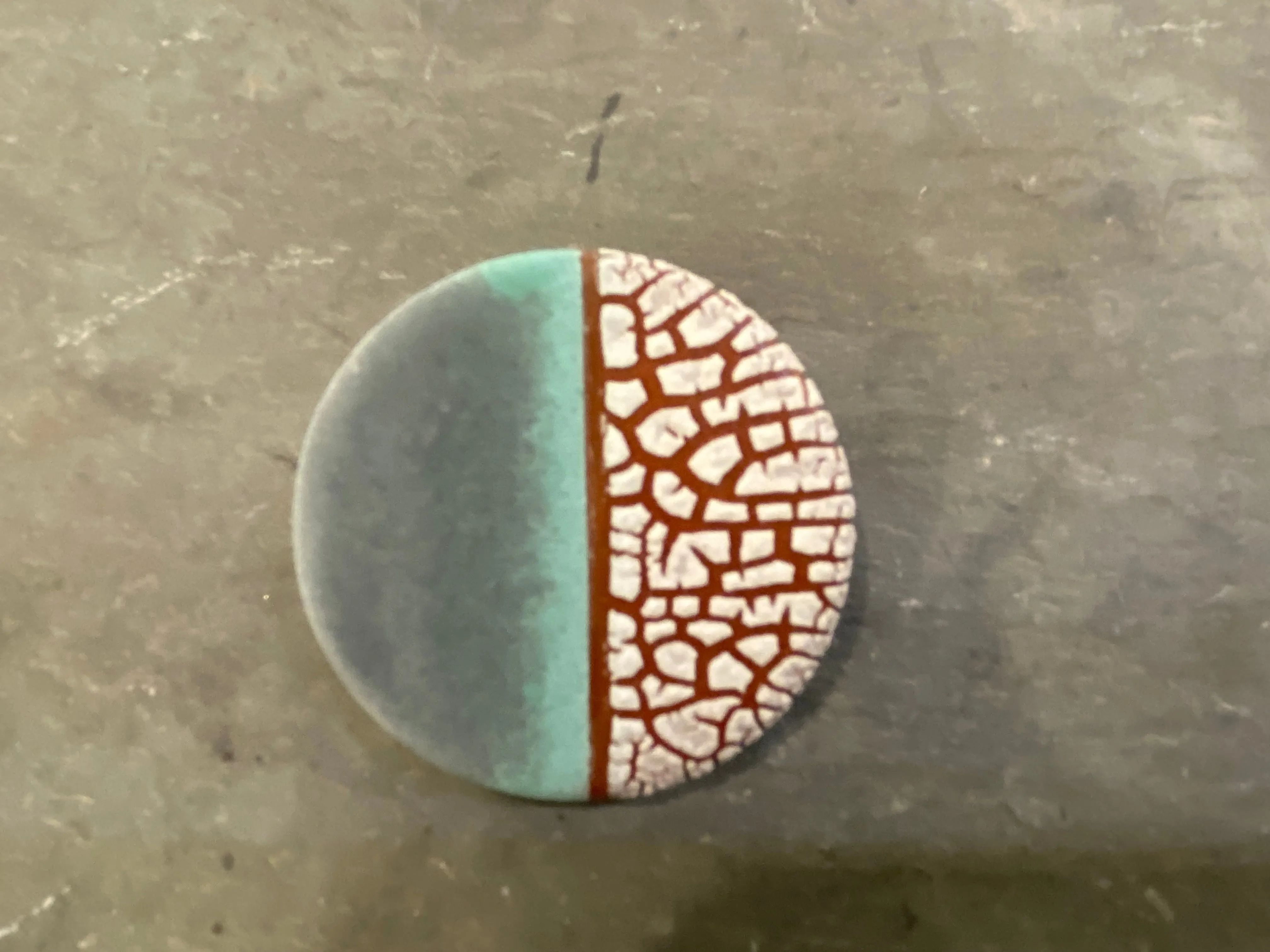 Ceramic Brooch