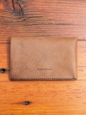 Compact Card Case in Choco