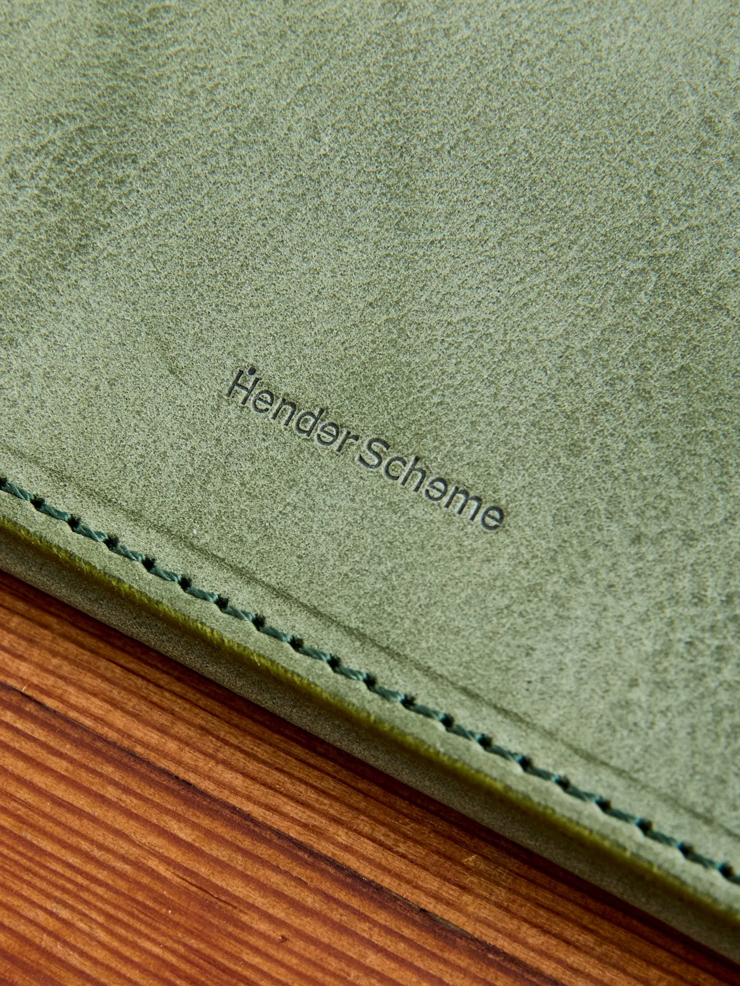 Compact Card Case in Green