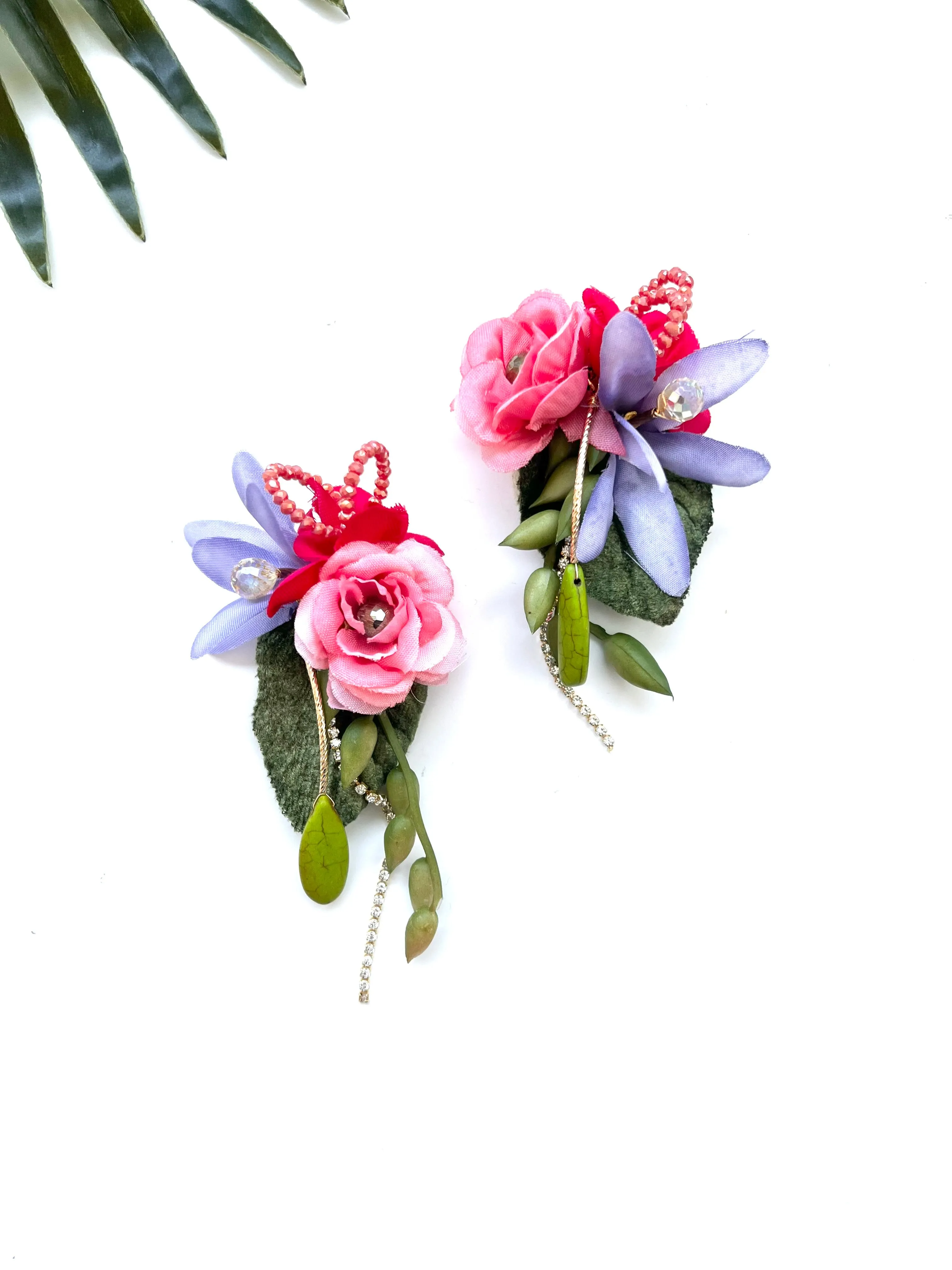 dainty garden party earrings - picnic I