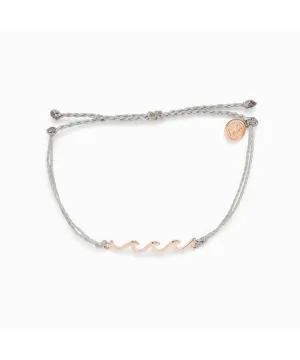 Delicate Wave Bracelet Silver