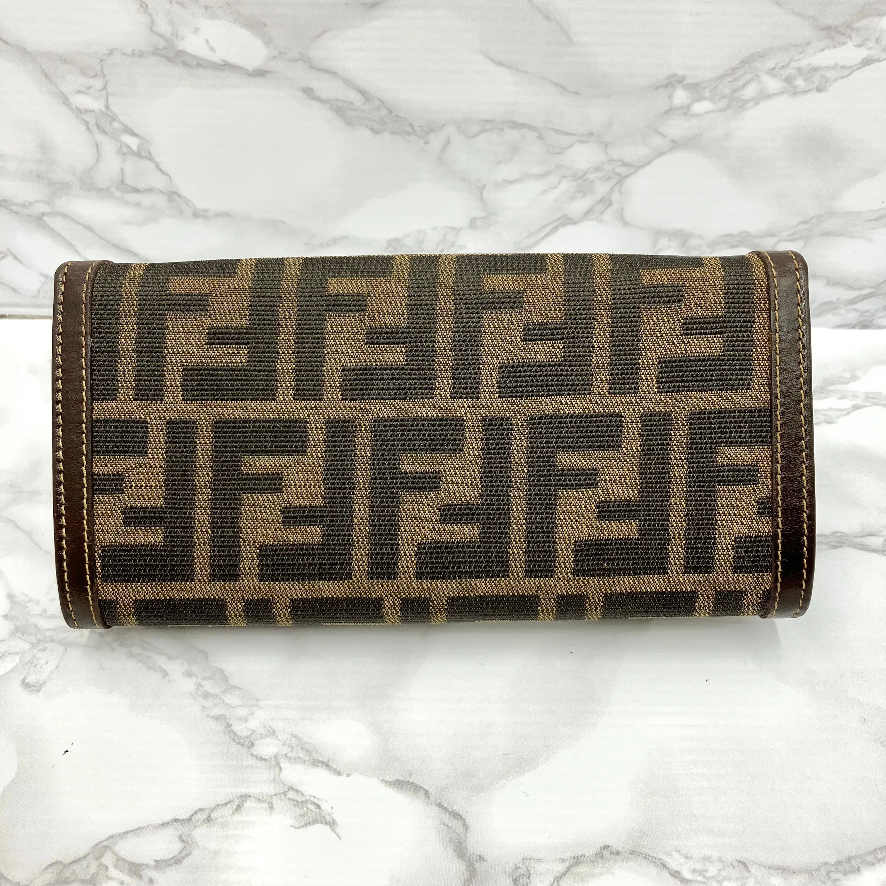 FENDI Zucca Long Wallets