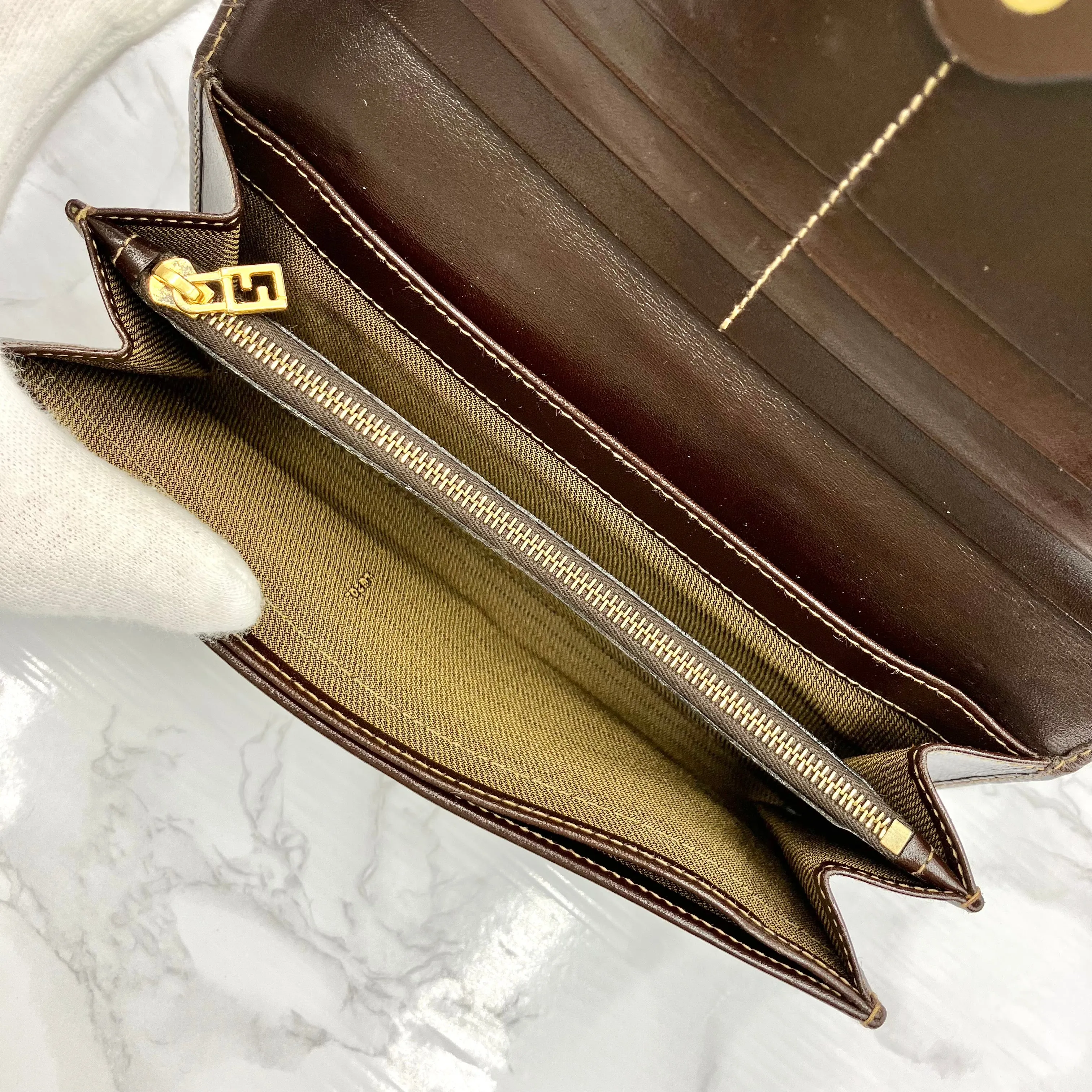 FENDI Zucca Long Wallets