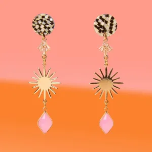 Glam On Edge Dangle Earrings