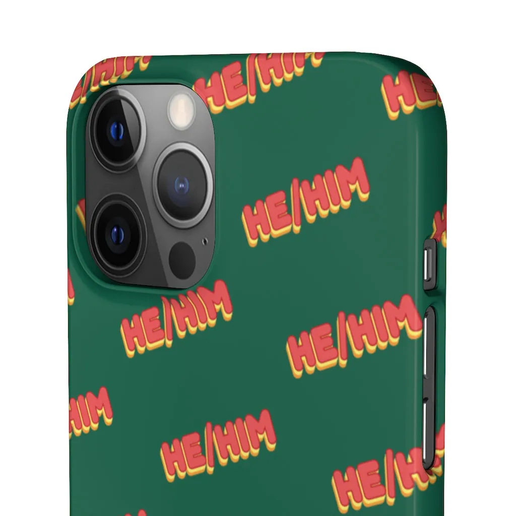 He/Him Phone Case For Apple & Samsung