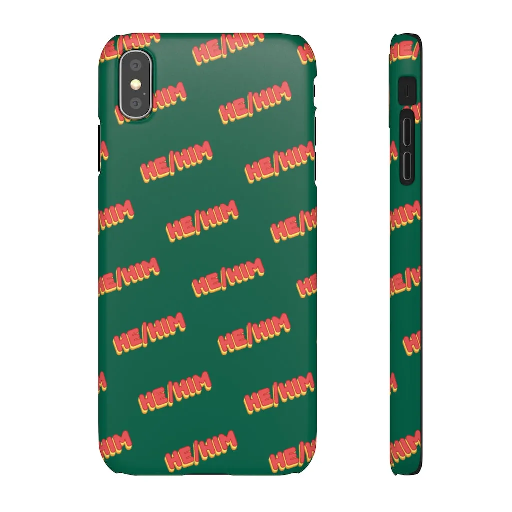 He/Him Phone Case For Apple & Samsung