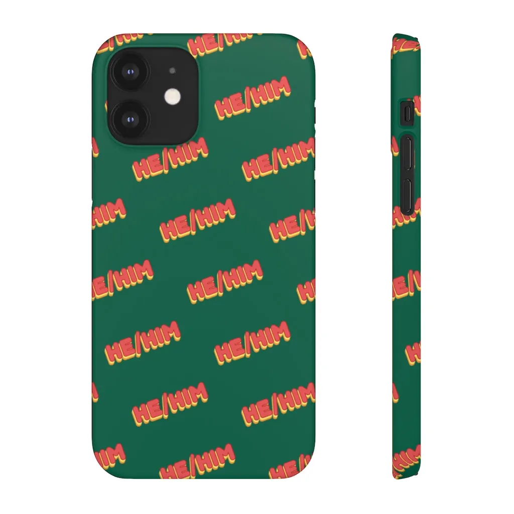 He/Him Phone Case For Apple & Samsung