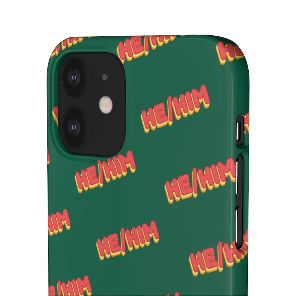 He/Him Phone Case For Apple & Samsung