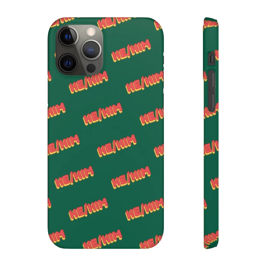 He/Him Phone Case For Apple & Samsung