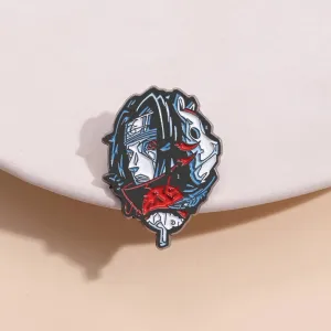 Japanese And Korean Cartoon Brooch Cute Clothing Backpack Accessories Alloy Badge Clothes Decorative Buckle Medal