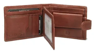 Johnny Black Bavaria Mini 10CC Leather Wallet - RFID | Brown