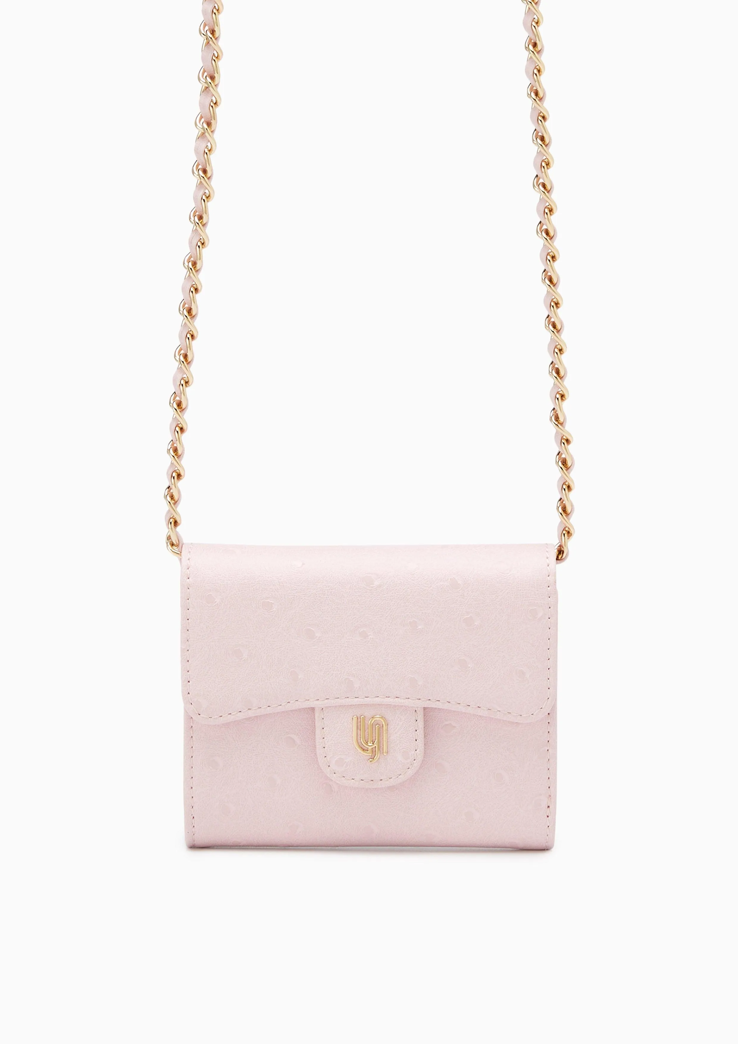 Kaela Infinite Short Wallet On Chain Pink