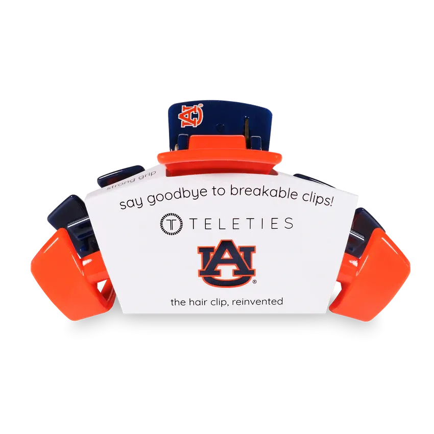 Large Teleties Claw Clip - Auburn University