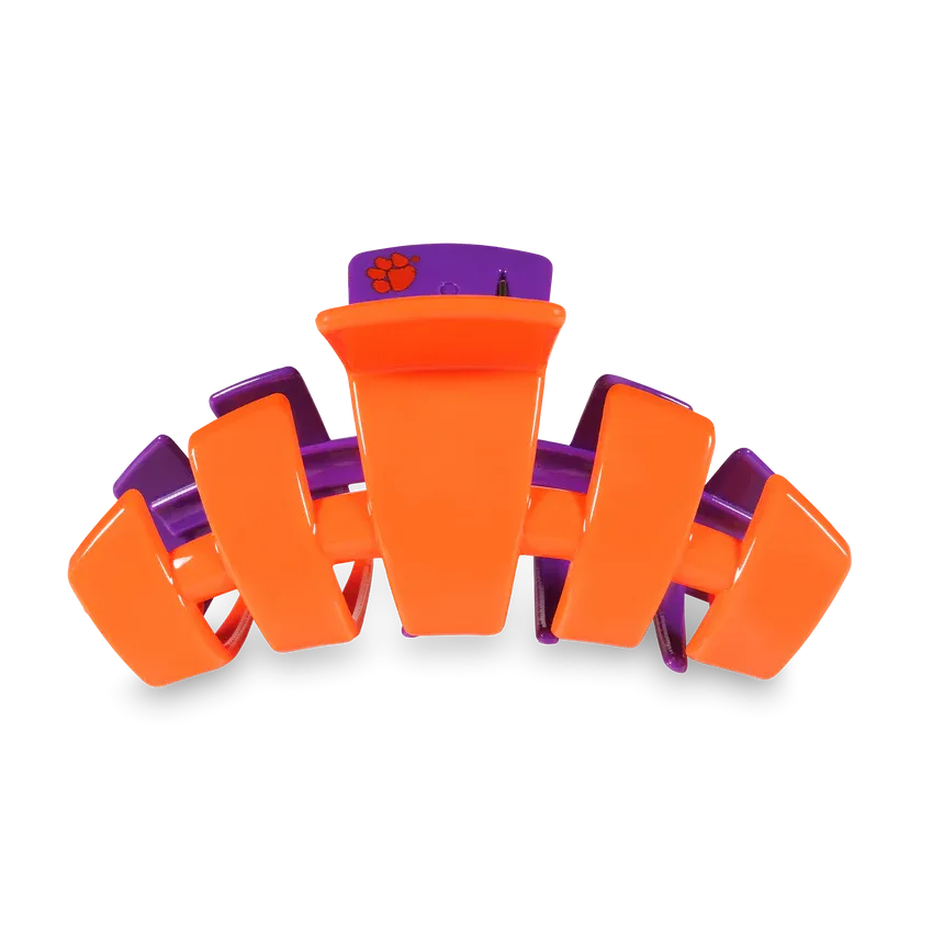 Large Teleties Claw Clip - Clemson University