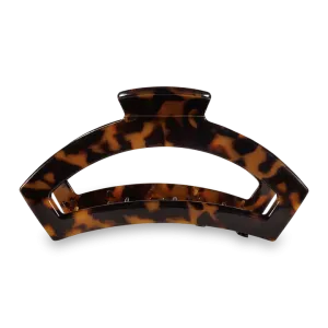 Large Teleties Open Claw Clip - Tortoise