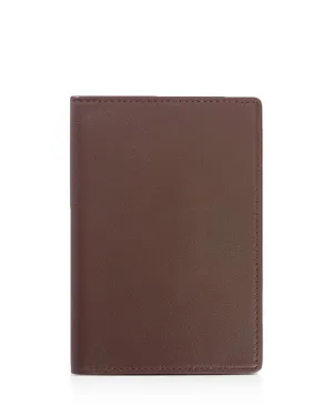 Leather Protective Passport Case with RFID Blocking ROYCE New York