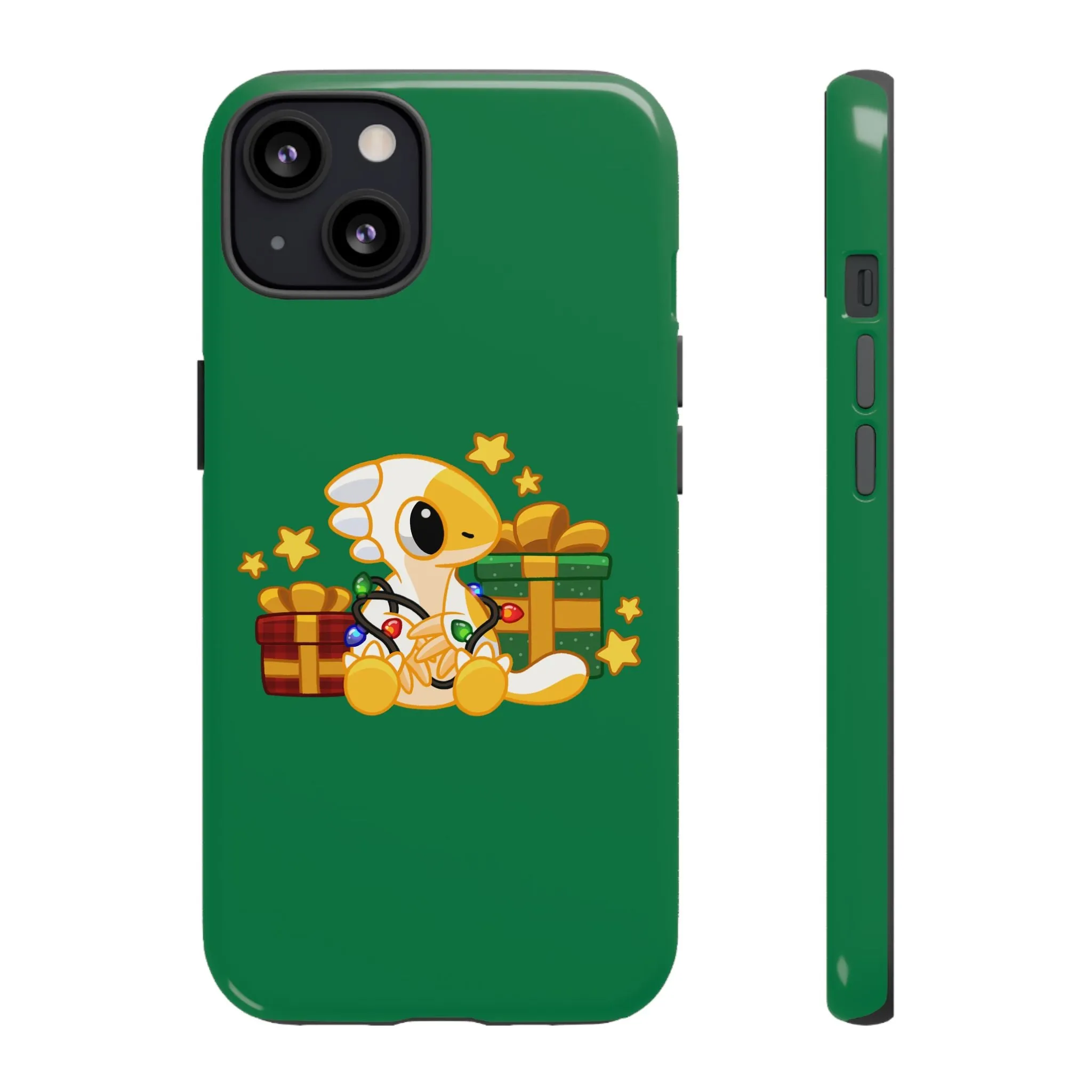 Limited Edition Scramble the Therizinosaurus Plushie Art - Phone Case