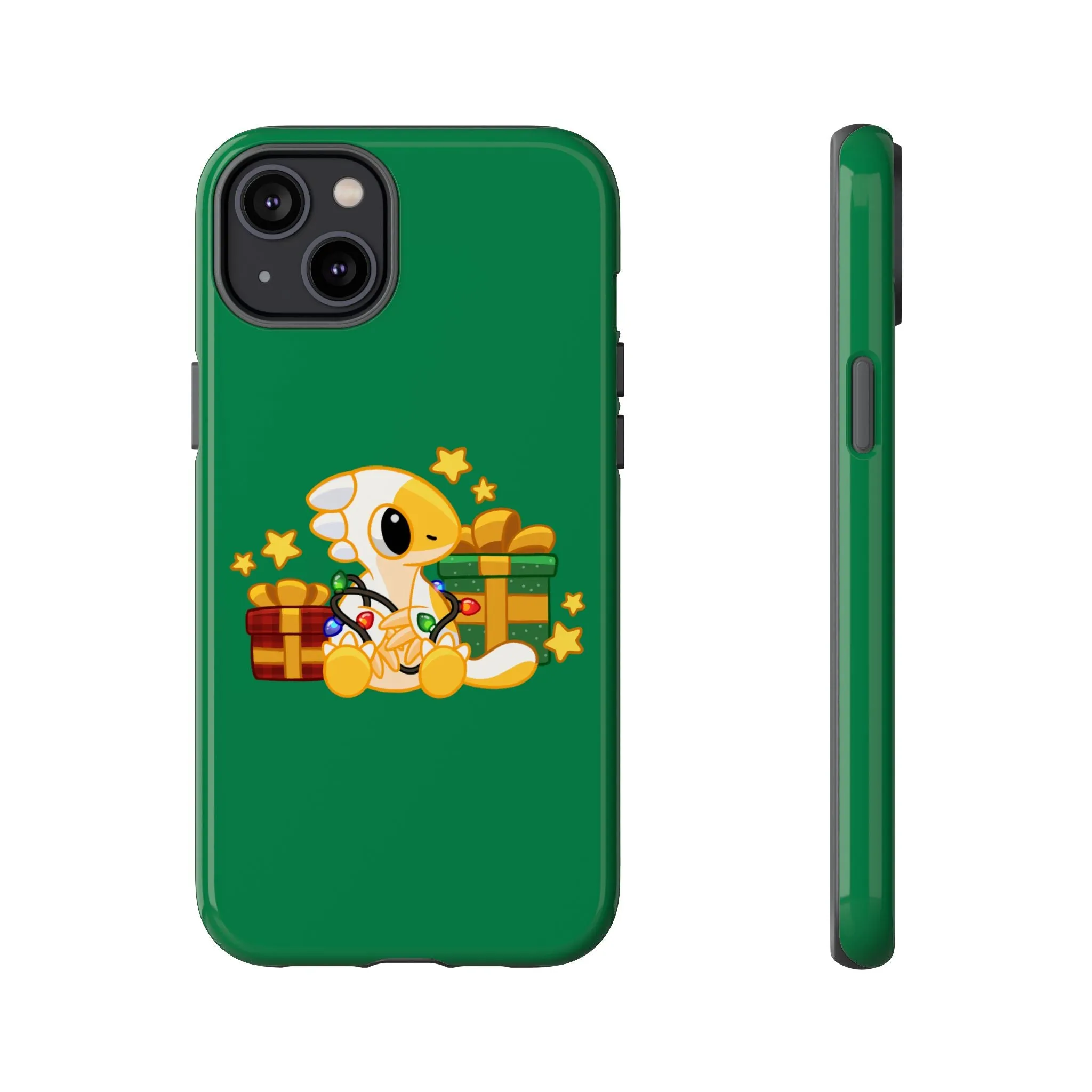 Limited Edition Scramble the Therizinosaurus Plushie Art - Phone Case