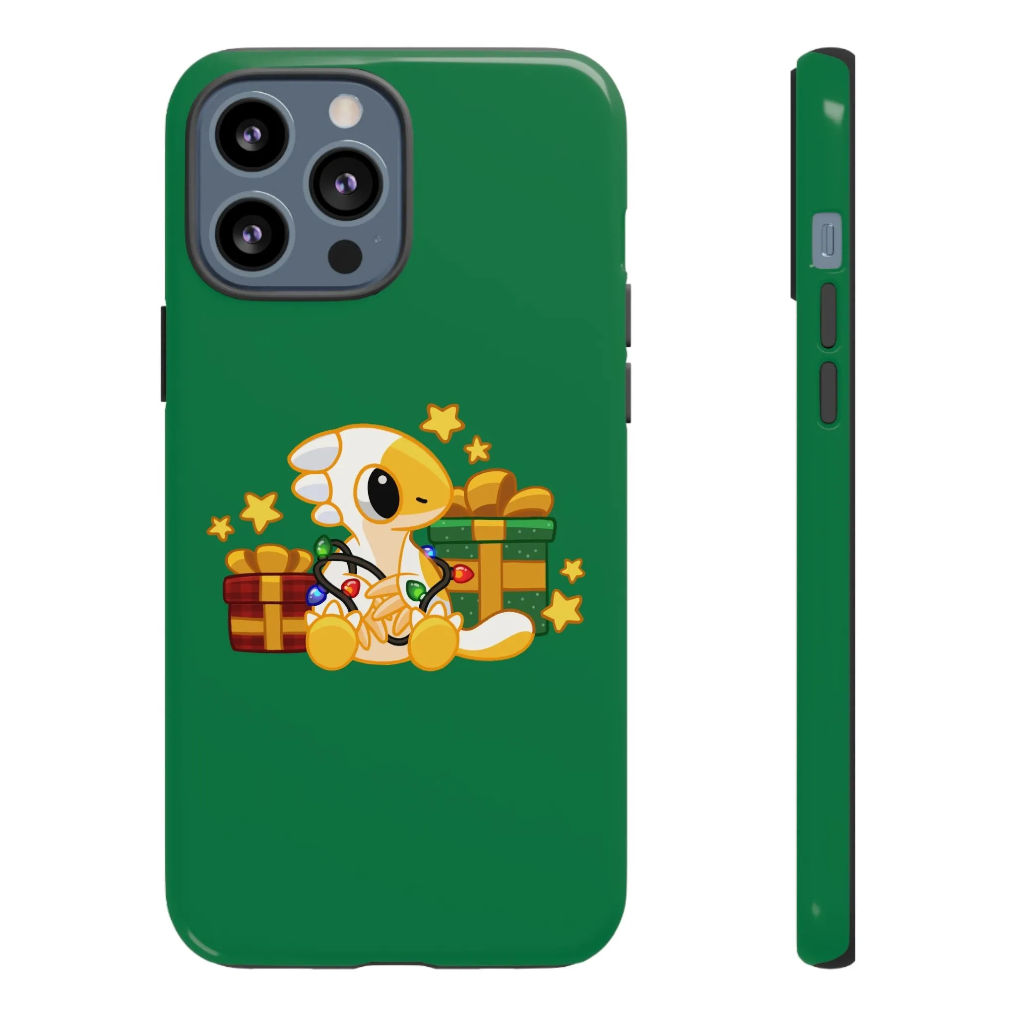 Limited Edition Scramble the Therizinosaurus Plushie Art - Phone Case