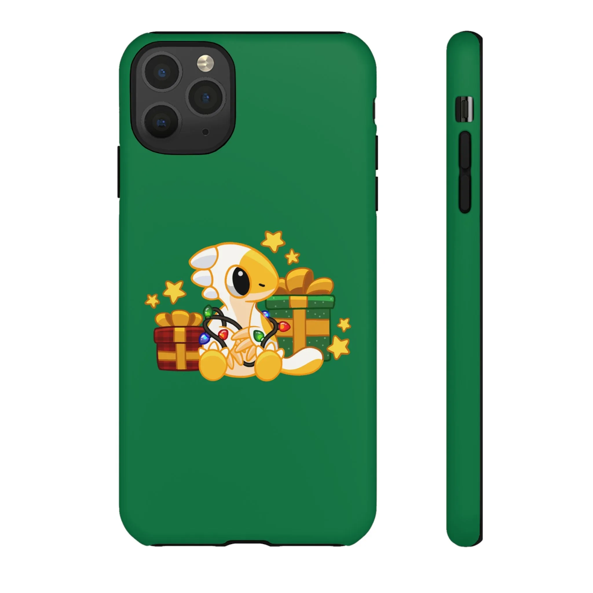 Limited Edition Scramble the Therizinosaurus Plushie Art - Phone Case