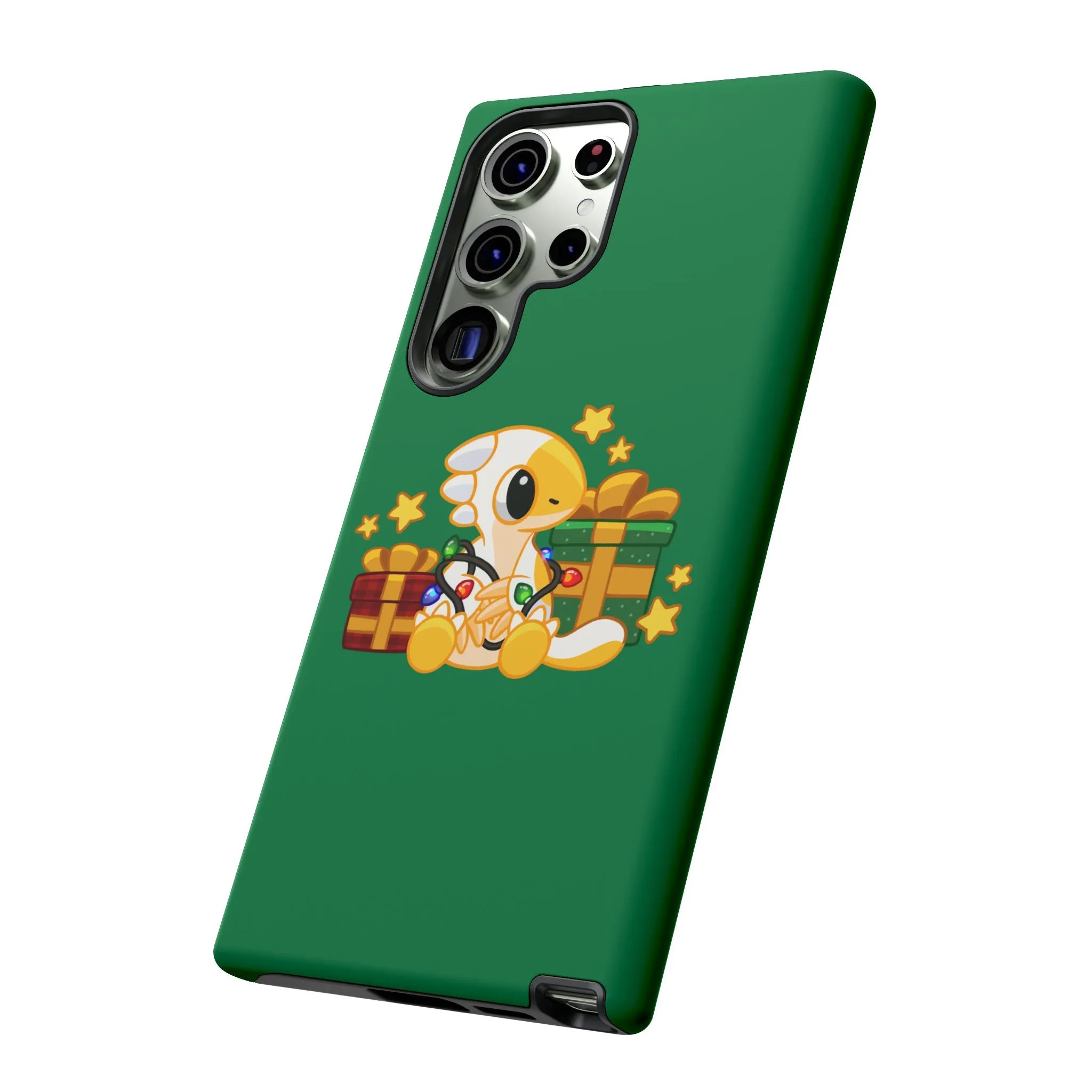 Limited Edition Scramble the Therizinosaurus Plushie Art - Phone Case