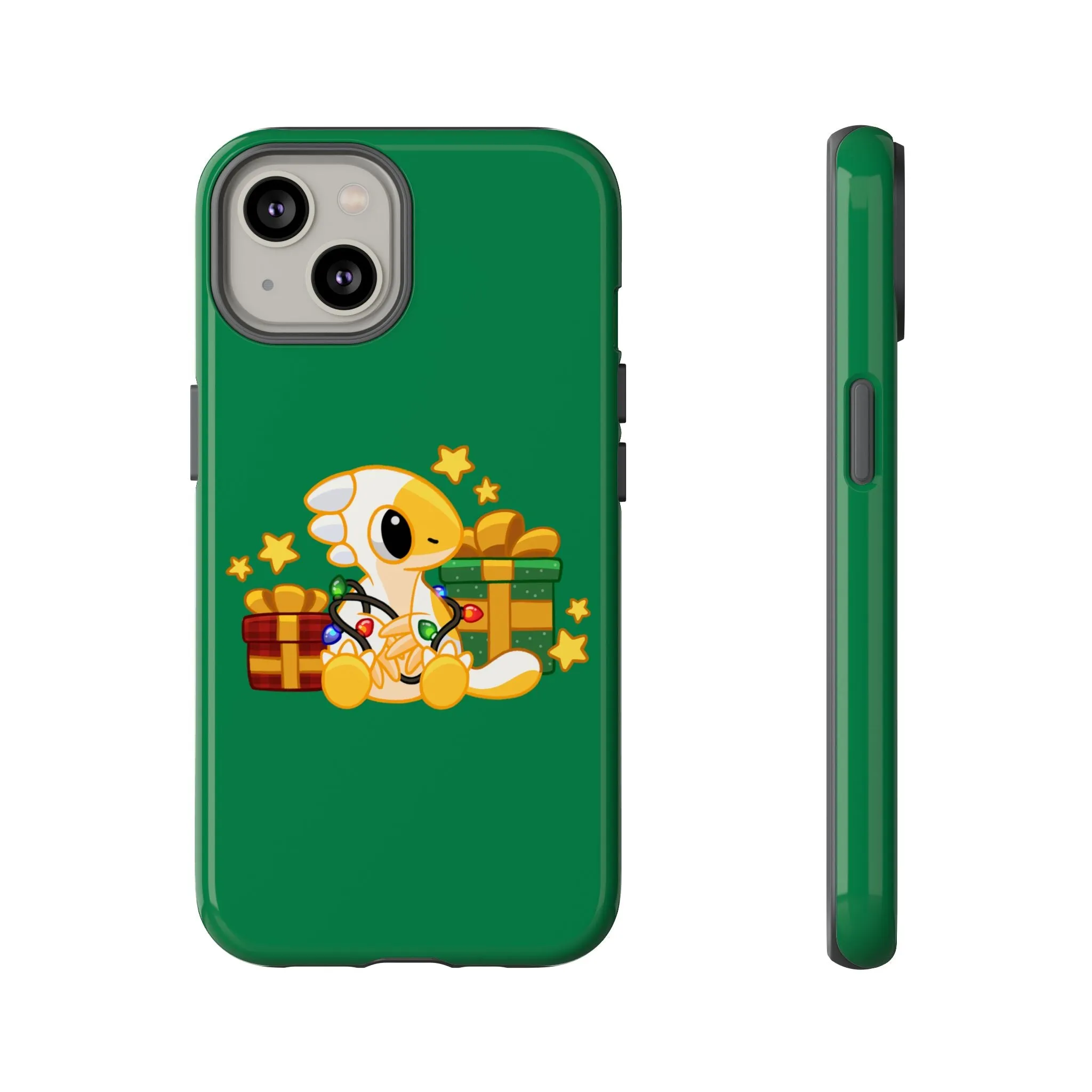 Limited Edition Scramble the Therizinosaurus Plushie Art - Phone Case