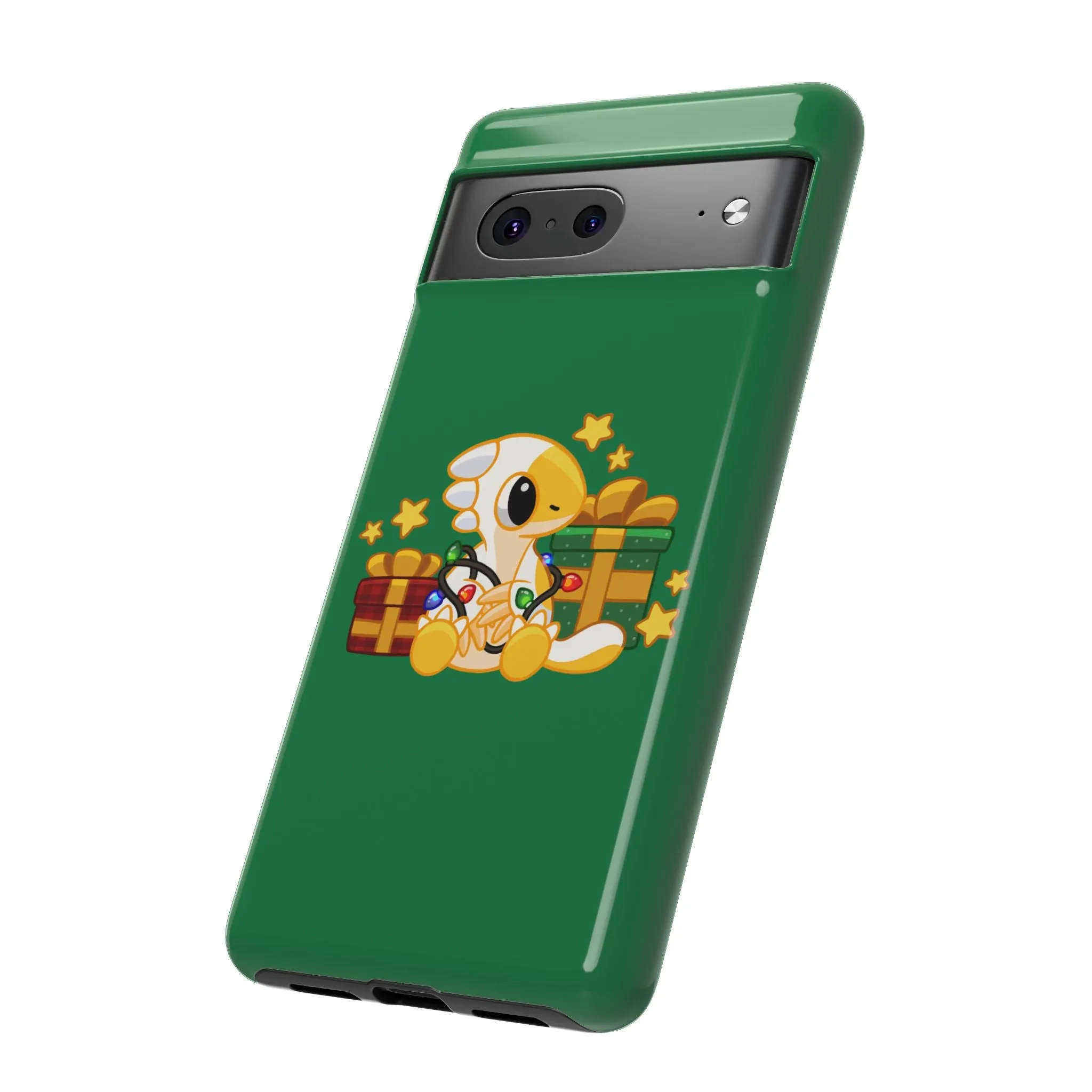 Limited Edition Scramble the Therizinosaurus Plushie Art - Phone Case